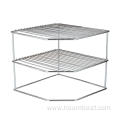 3 Tier Kitchen Shelf Metal Organizer Jar Holder